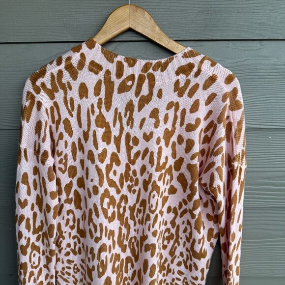 Show me your mumu cliffside leopard print tunic sweater - Picture 7 of 8